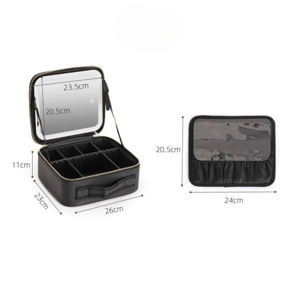 Glowbox™ - Más que una maleta, tu estudio de belleza portátil ✅